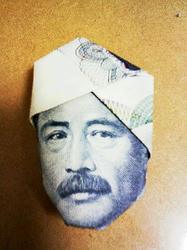 手ぬぐい漱石