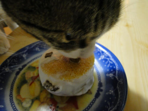 くりーむ、うまっ!
