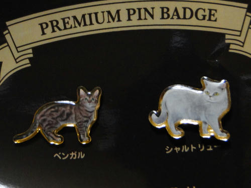 猫バッチ