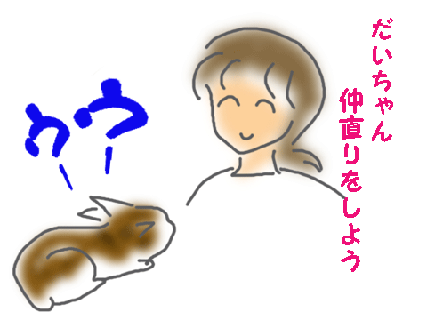 仲直りしよう♪