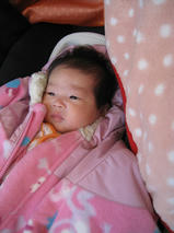 かわいい赤ちゃんとチワワちゃん　T