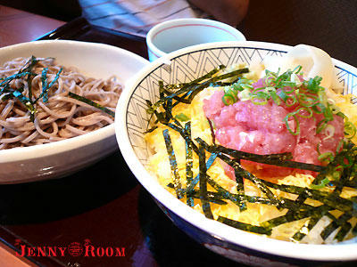 まぐろたたき丼セット