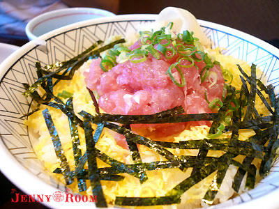 まぐろたたき丼セット