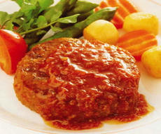 リヨン風ハンバーグ