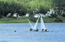 サンモリッツ湖