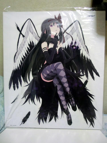 悪魔ほむらﾀﾝキャンバスアート