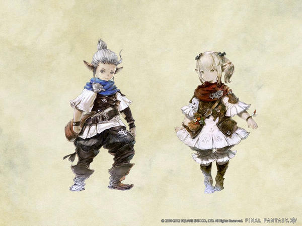 ララフェルの種族衣装が可愛すぎる Ff14で戯れる