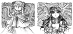 ボールペン１発描き