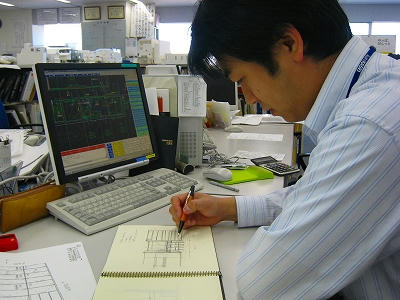 西野、スケッチ?
