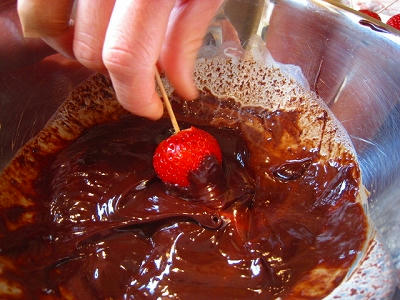 イチゴとチョコレート