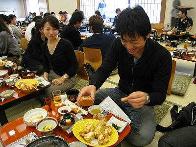 西野、カニを食らう!!