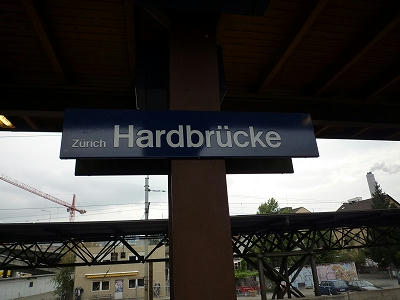 チューリッヒから一駅・・・