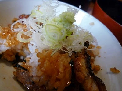 薬味がすがすがしい
