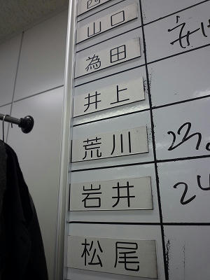 ヘーベルハウスのイノウエです！