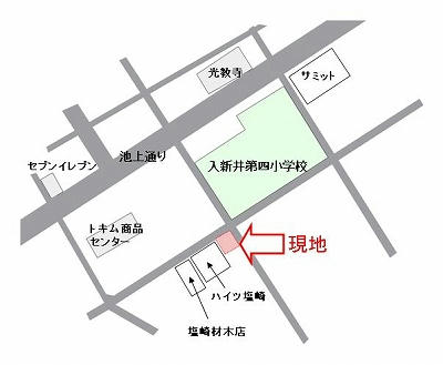 大田区中央の集合住宅