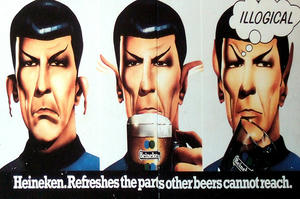 mr spock Heineken