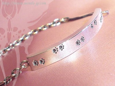 NORAの軌跡ブレスレットです。猫 アクセサリー CAT 猫グッズ Mondoオリジナル商品 関西圏大阪の拘りシルバーアクセサリーセレクトショップMondo(モンド)