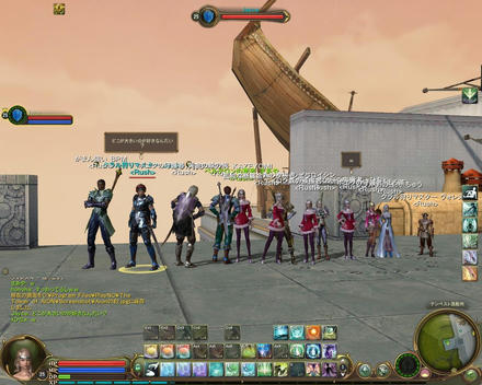 背の順に並んでみたけど、やっぱり女キャラでは一番デカかった件