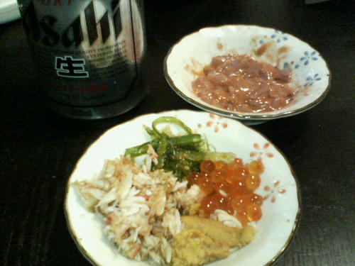海鮮丼つまみ