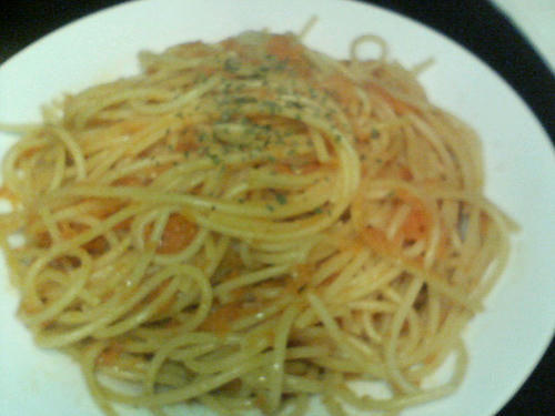 にんじんパスタ
