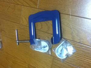 クランプとフック