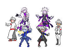 ポケモントレーナー風ドット 菅野さん 創作設定資料