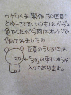 パッケージ裏面
