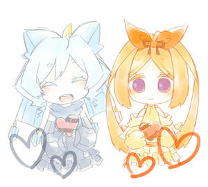 冷夢さんとリュミちゃんへ！
