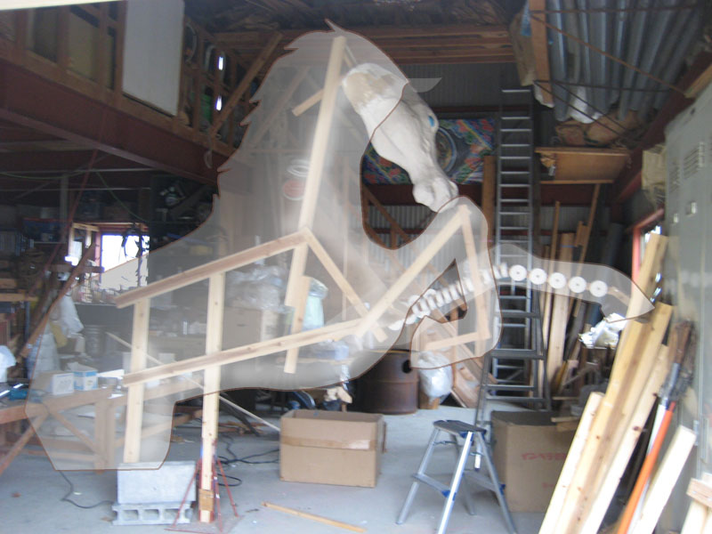 ばん馬ってこのくらいかなあ…。