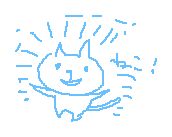 神々しい猫