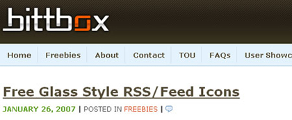 無料RSSアイコン