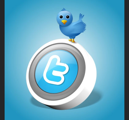 Twitterアイコンと鳥アイコン