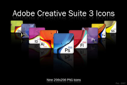 Adobe CS3 アイコン