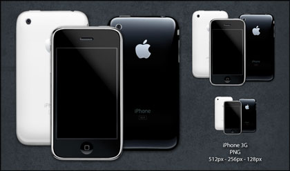 iPhone 3G 無料アイコン