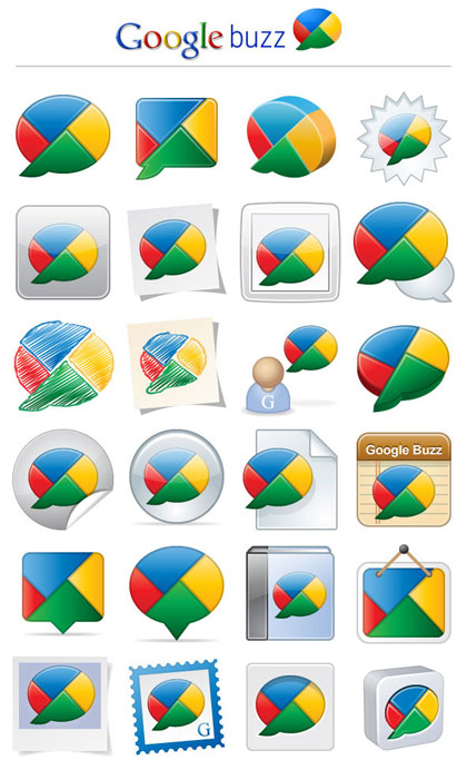 Google Buzz 無料アイコン