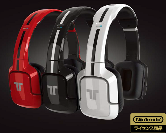 Wii U用ヘッドセット『TRITTON クナイ ステレオヘッドセット』