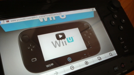 WiiU ブラウザでYoutube動画 見るための回避策