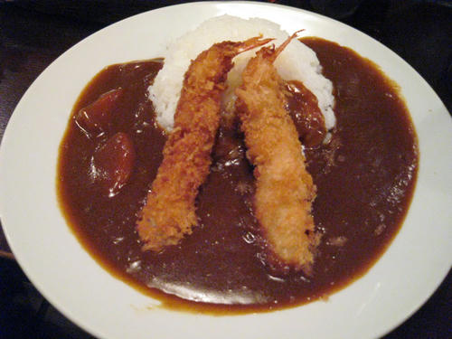 エビフライカレー