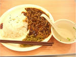 五香牛肉絲飯