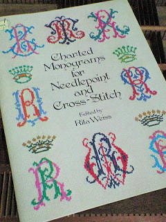 Charted Monograms for Needlepoint and Cross-Stitch