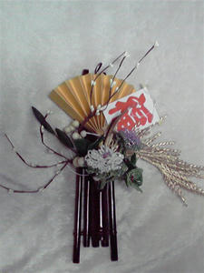 新年牡丹ビーズ