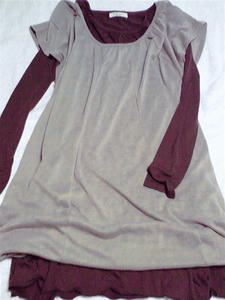 重ね着チュニック