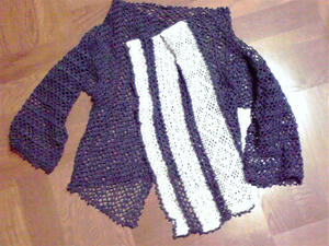 トーションレースカーディガン