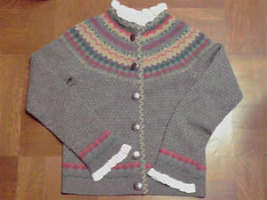 丸ヨークカーディガン