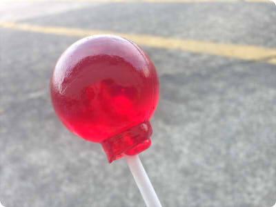 ロリポップキャンディー　シナモン味・・らしい