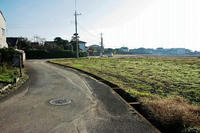 免鳥城南側外郭堀跡