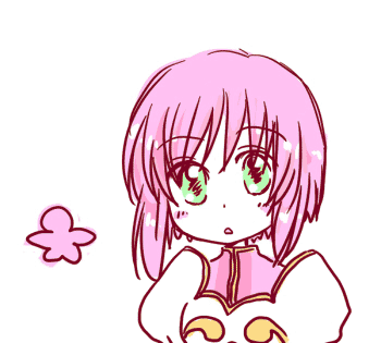 ピンクの子。