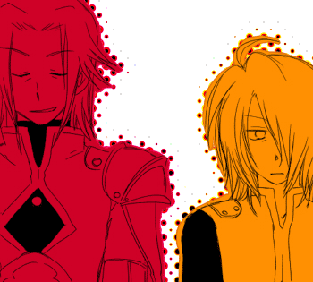 騎士団長と隊長主席。