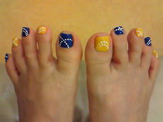 ドットアート Nail Foot