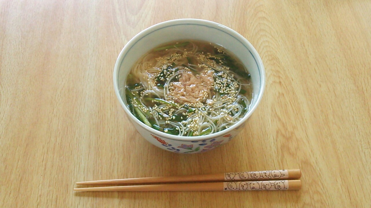 マイブーム にゅうめん まみらいふ